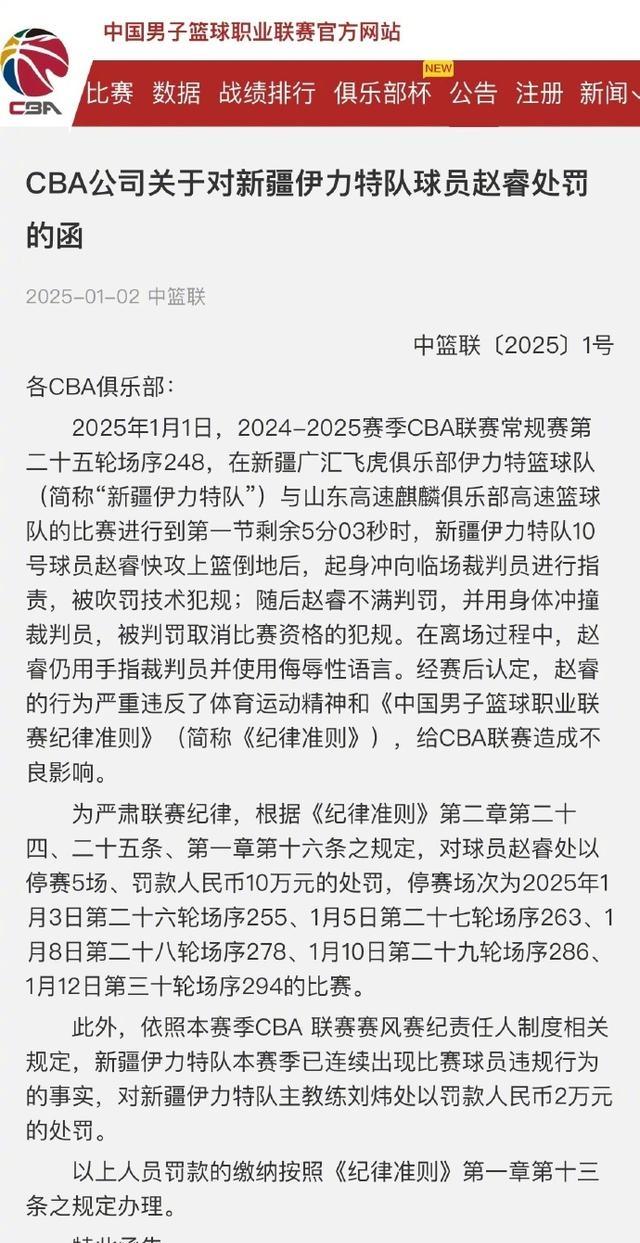 关于篮球裁判执法标准再次受到质疑，或将影响比赛公平性的信息